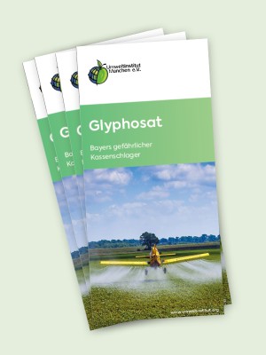 Unser Glyphosat-Flyer - jetzt kostenfrei bestellen!