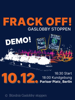 Veranstaltungshinweis "Frack Off"