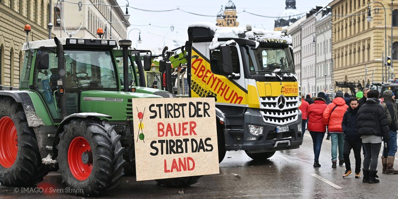 Das steckt hinter dem Proteststurm der Landwirt:innen